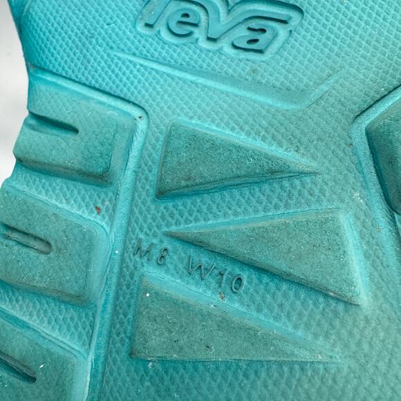 Teva Hurrican Drift Waterproof Sandals Deep Lake Teal Color‎ Women's 10 Summer - Picture 9 of 9